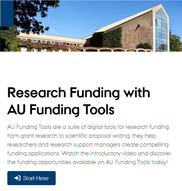 Click here to learn more about AU Funding Tools